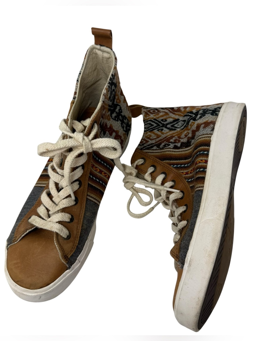 Inkkas Unisex Boots Men’s 8 Women’s size 10 Aztec print